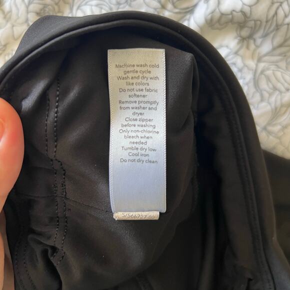 Athleta Accelerate 7/8 Tight Leggings Black 3X Plus Size High Rise Stretch - Picture 12 of 12